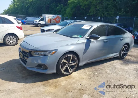 2021 Honda Accord Sport Special Edition from USA, damaged, VIN 1HGCV1F46MA057772